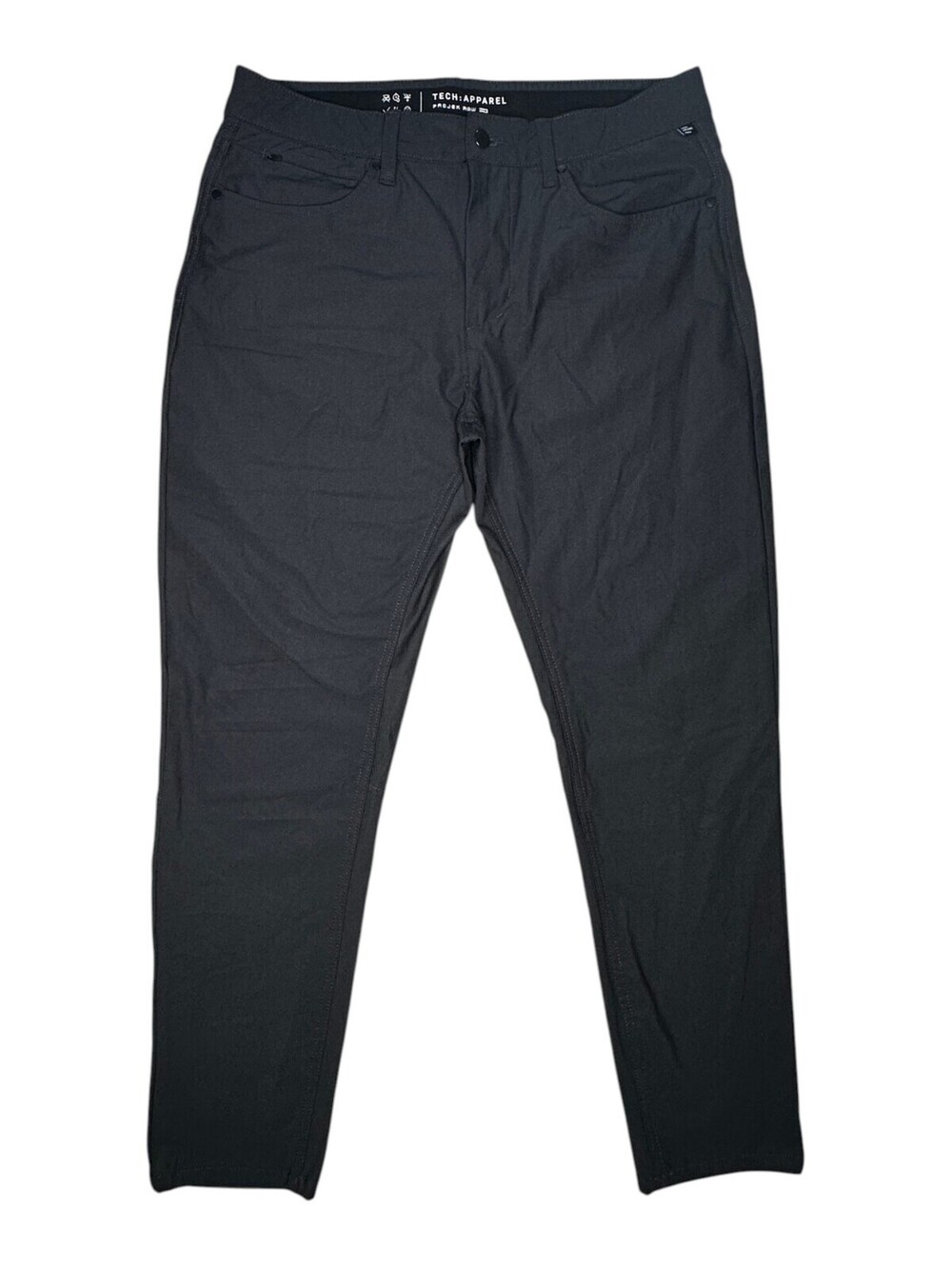 Projek Raw Tech Apparel Men's Black Casual Pants Size 36
